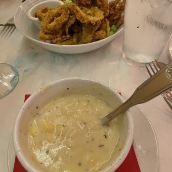Patsy's Restaurant - Corn chowder ? Calamari - Seafood Near Me - Bethany Beach, Delaware