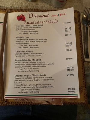Menu photo 7 Ortensia Funiculi Puerto Vallarta, JAL