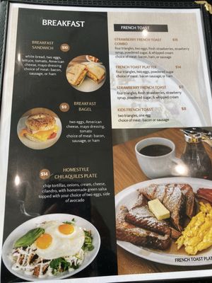 Menu photo 6 The Brunch Cafe Huntington Beach, CA