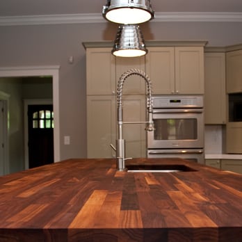 Woodology - Custom walnut butcher block counter - Carpenters Near Me - Tucker, Georgia Woodology - Custom walnut butcher block counter - Carpenters Near Me - Tucker, Georgia