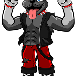 Rock N Roll Express Car Wash - Rock N Roll Express Car Wash Mascot