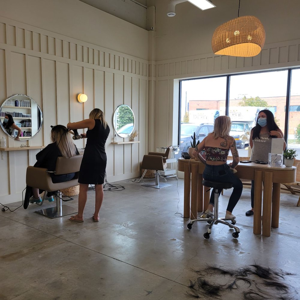 Studio FIVE Hair - They are in a new shop!!! It's bigger and better! - Hair Salons Near Me - Newmarket, Ontario Studio FIVE Hair - They are in a new shop!!! It's bigger and better! - Hair Salons Near Me - Newmarket, Ontario