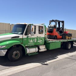 6 Angels Towing Service - Experienced forklift towing 
Licensed and insured