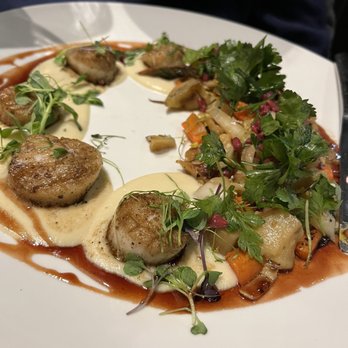 SALT - Pan Seared Sea Scallops - New American Near Me - Boulder, Colorado