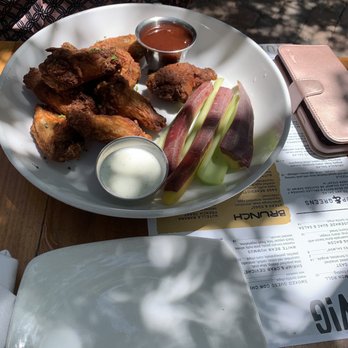 The Vig Fillmore - Wings w/sauce on side - New American Near Me - Phoenix, Arizona The Vig Fillmore - Wings w/sauce on side - New American Near Me - Phoenix, Arizona