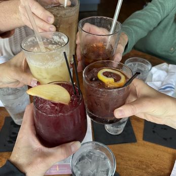 Seaport Grille - Sangria and old fashion along with non-alcoholic drinks - Seafood Near Me - Gloucester, Massachusetts