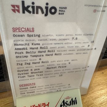 Kinjo Hand Roll Bar - Sushi Bars Near Me - Sacramento, California Kinjo Hand Roll Bar - Sushi Bars Near Me - Sacramento, California