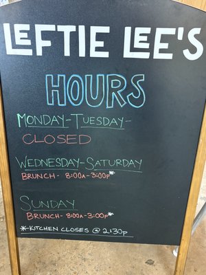 Menu photo 1 Leftie Lees Avondale Estates, GA