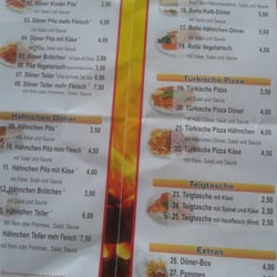 Gül Imbiss Döner Pizza Pommes - Vorbestellen kann man auch 017682801029