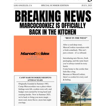 Marcocookiez - Desserts Near Me - Pico Rivera, California