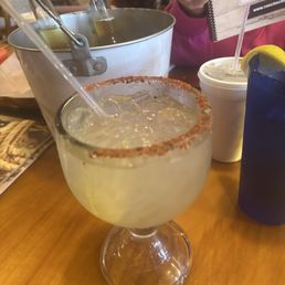 Skinny margarita with Tajin Skinny margarita with Tajin