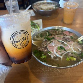 Pho So 1 - Thai Tea and 1. Đậc Biệt Xe Lữa (Tô Lớn) - Vietnamese Near Me - Gardena, California Pho So 1 - Thai Tea and 1. Đậc Biệt Xe Lữa (Tô Lớn) - Vietnamese Near Me - Gardena, California