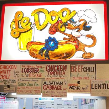 Le Dog - a hot dog with a chef on it - Hot Dogs Near Me - Ann Arbor, Michigan Le Dog - a hot dog with a chef on it - Hot Dogs Near Me - Ann Arbor, Michigan