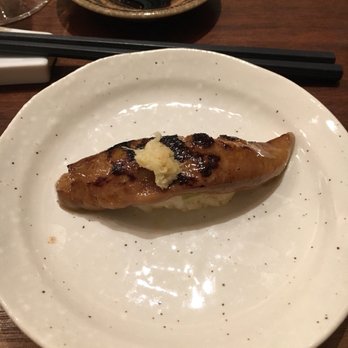 Toshi Ryoriten - Sushi course - foie gras sushi melts in your mouth! - Japanese Near Me - Richmond Hill, Ontario