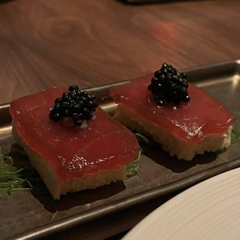 WAKUDA - Tuna caviar toast, recommended as a starter - Japanese Near Me - Las Vegas, Nevada WAKUDA - Tuna caviar toast, recommended as a starter - Japanese Near Me - Las Vegas, Nevada