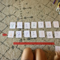 Math x Motion - Multi-digit subtraction - where do you need to borrow?