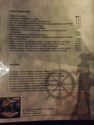 Menu photo 3 Evangelina Toulouse, 31 Menu photo 3 Evangelina Toulouse, 31