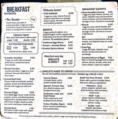 Menu photo 8 The Roost Lawrence, KS