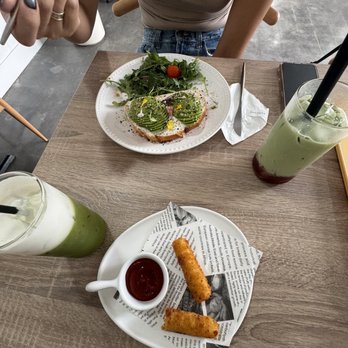 Bancone - Mozzarella sticks Avocado toast Strawberry matcha Matcha einspanner - Coffee & Tea Near Me - Cypress, California Bancone - Mozzarella sticks Avocado toast Strawberry matcha Matcha einspanner - Coffee & Tea Near Me - Cypress, California