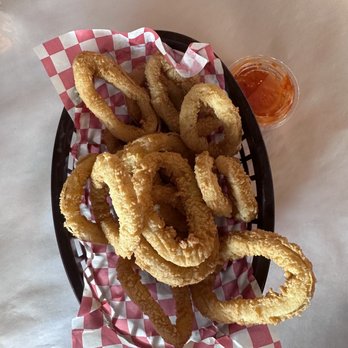 Mighty Crab - Fried calamari with a sweet sauce - Seafood Near Me - Fort Smith, Arkansas Mighty Crab - Fried calamari with a sweet sauce - Seafood Near Me - Fort Smith, Arkansas