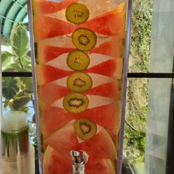 Candy Cane Inn - Water in the lobby - Hotels Near Me - Anaheim, California