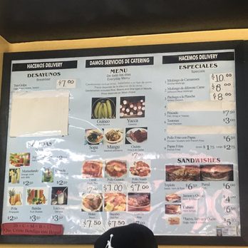 J&J Mofongo - a menu on the wall - Latin American Near Me - Lancaster, Pennsylvania J&J Mofongo - a menu on the wall - Latin American Near Me - Lancaster, Pennsylvania