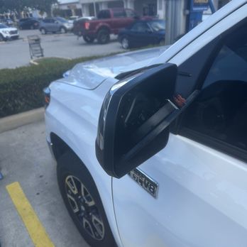 Trademark Car Wash - Broken mirror and housing - Car Wash Near Me - Largo, Florida Trademark Car Wash - Broken mirror and housing - Car Wash Near Me - Largo, Florida