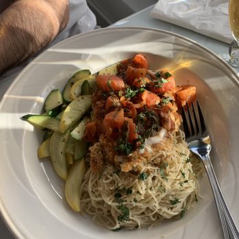 Black Diamond Grill - Pasta with chicken and seasonal vegetables - Italian Near Me - Black Diamond, Washington