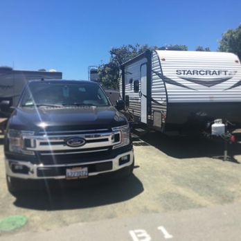 Morro Dunes RV Park - Our truck and trailer fit in the space perfectly. - RV Parks Near Me - Morro Bay, California Morro Dunes RV Park - Our truck and trailer fit in the space perfectly. - RV Parks Near Me - Morro Bay, California
