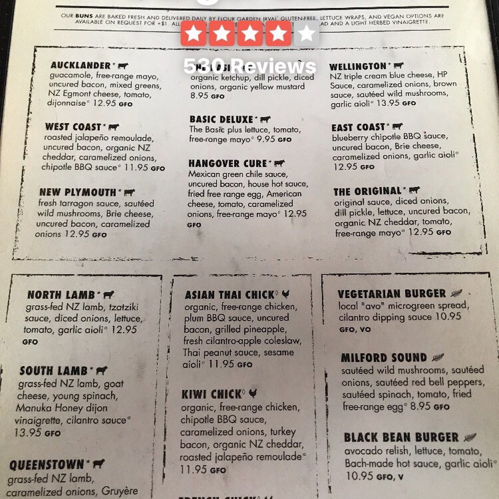 Burger Bach - Check out 100% natural grass fed and free range - Burgers Near Me - Richmond, Virginia Burger Bach - Check out 100% natural grass fed and free range - Burgers Near Me - Richmond, Virginia