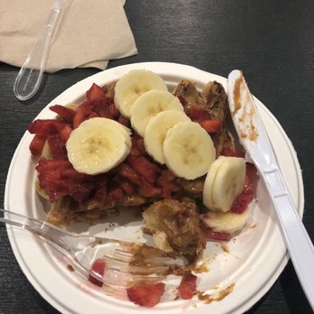 Waffallonia - I was so excited to eat it I forgot to take a picture first...sorry :p - Desserts Near Me - Pittsburgh, Pennsylvania
