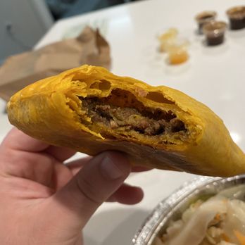 D & S Caribbean Kitchen - Spicy beef patty, flaky and freshhhhh - Caribbean Near Me - Bethlehem, Pennsylvania D & S Caribbean Kitchen - Spicy beef patty, flaky and freshhhhh - Caribbean Near Me - Bethlehem, Pennsylvania