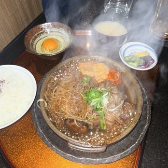 Umaya LA - Sukiyaki set for DineLa delicious - Japanese Near Me - Los Angeles, California