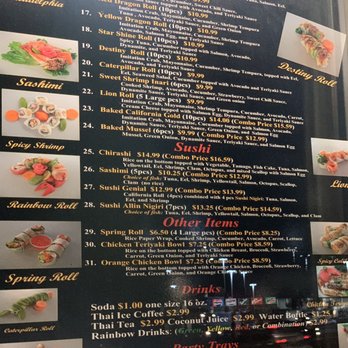 Fleurichi Express Sushi - Menu as of 10/19/18 - Sushi Bars Near Me - Clovis, California Fleurichi Express Sushi - Menu as of 10/19/18 - Sushi Bars Near Me - Clovis, California