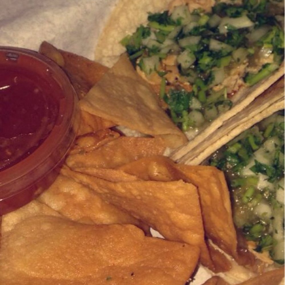 From the Grille, Chicken Tacos