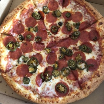 Pizza 101 - My fav pepperoni and jalapeños - American Near Me - Fontana, California Pizza 101 - My fav pepperoni and jalapeños - American Near Me - Fontana, California