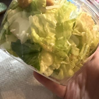 The Pizza Press - Brown lettuce in my Cesar salad - Pizza Near Me - Costa Mesa, California The Pizza Press - Brown lettuce in my Cesar salad - Pizza Near Me - Costa Mesa, California