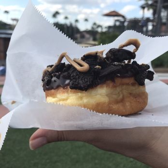 Voodoo Doughnut - ODB (chocolate frosting, Oreo, PB drizzle) - Bakeries Near Me - Orlando, Florida Voodoo Doughnut - ODB (chocolate frosting, Oreo, PB drizzle) - Bakeries Near Me - Orlando, Florida
