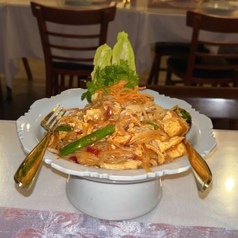 Thai Village Restaurant - Pad thai with chicken - Thai Near Me - Pleasant Hill, California Thai Village Restaurant - Pad thai with chicken - Thai Near Me - Pleasant Hill, California