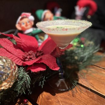 Shady Grove Lounge - a glass of margarita on a wooden table - Lounges Near Me - Las Vegas, Nevada