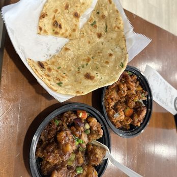 Desi District - Go, Gobi Manchurian and Chicken 65 Garlic Naan - Indian Near Me - Houston, Texas