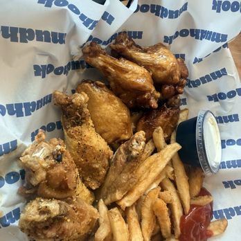 Mudhook - Hot honey garlic wings, lemon pepper wings, and fries - Burgers Near Me - Cedar Hill, Texas Mudhook - Hot honey garlic wings, lemon pepper wings, and fries - Burgers Near Me - Cedar Hill, Texas