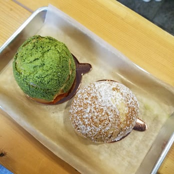 Bibble & Sip - Matcha and Earl Grey Cream Puffs - Coffee & Tea Near Me - New York, New York Bibble & Sip - Matcha and Earl Grey Cream Puffs - Coffee & Tea Near Me - New York, New York