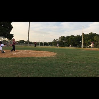 John S Burks Memorial Park - Looks like the pitcher was dancing. It was just the ground shacking when #2 smacked the ball!! - Parks Near Me - Dade City, Florida