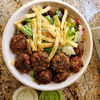 CAVA - My delivery order with extra falafel - Mediterranean Near Me - San Diego, California CAVA - My delivery order with extra falafel - Mediterranean Near Me - San Diego, California
