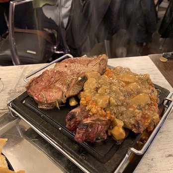 Il Belli - Beef Steak with Extra Virgin Oil and Rosemary and Beef Steak with Bolognese Sauce and Porcini Mushrooms. - Italian Near Me - Rome, RM Il Belli - Beef Steak with Extra Virgin Oil and Rosemary and Beef Steak with Bolognese Sauce and Porcini Mushrooms. - Italian Near Me - Rome, RM