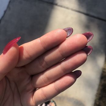 LV Nails - Pointer finger nail he fixed for me. I broke my nail and he added a Tip. Filing & shaping could have been better. - Nail Salons Near Me - Palm Springs, California LV Nails - Pointer finger nail he fixed for me. I broke my nail and he added a Tip. Filing & shaping could have been better. - Nail Salons Near Me - Palm Springs, California