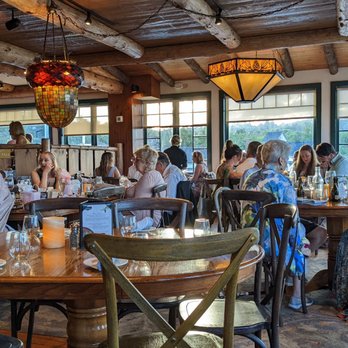 Lakehouse Grille - a large group of people sitting at a table - American Near Me - Meredith, New Hampshire