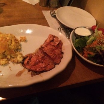 Tupelo Honey - Apple salmon, mac n cheese, and side house salad - Southern Near Me - Franklin, Tennessee Tupelo Honey - Apple salmon, mac n cheese, and side house salad - Southern Near Me - Franklin, Tennessee