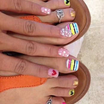 Cool Nails - pedicure done by Hanna ... nails done by Lyly.... thanks alot... - Nail Salons Near Me - Glendale, California Cool Nails - pedicure done by Hanna ... nails done by Lyly.... thanks alot... - Nail Salons Near Me - Glendale, California